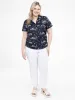 Straight fitted pull-on pant - Petite sold by Claire France
