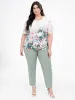 Short-sleeve semi-fitted t-shirt sold by Claire France