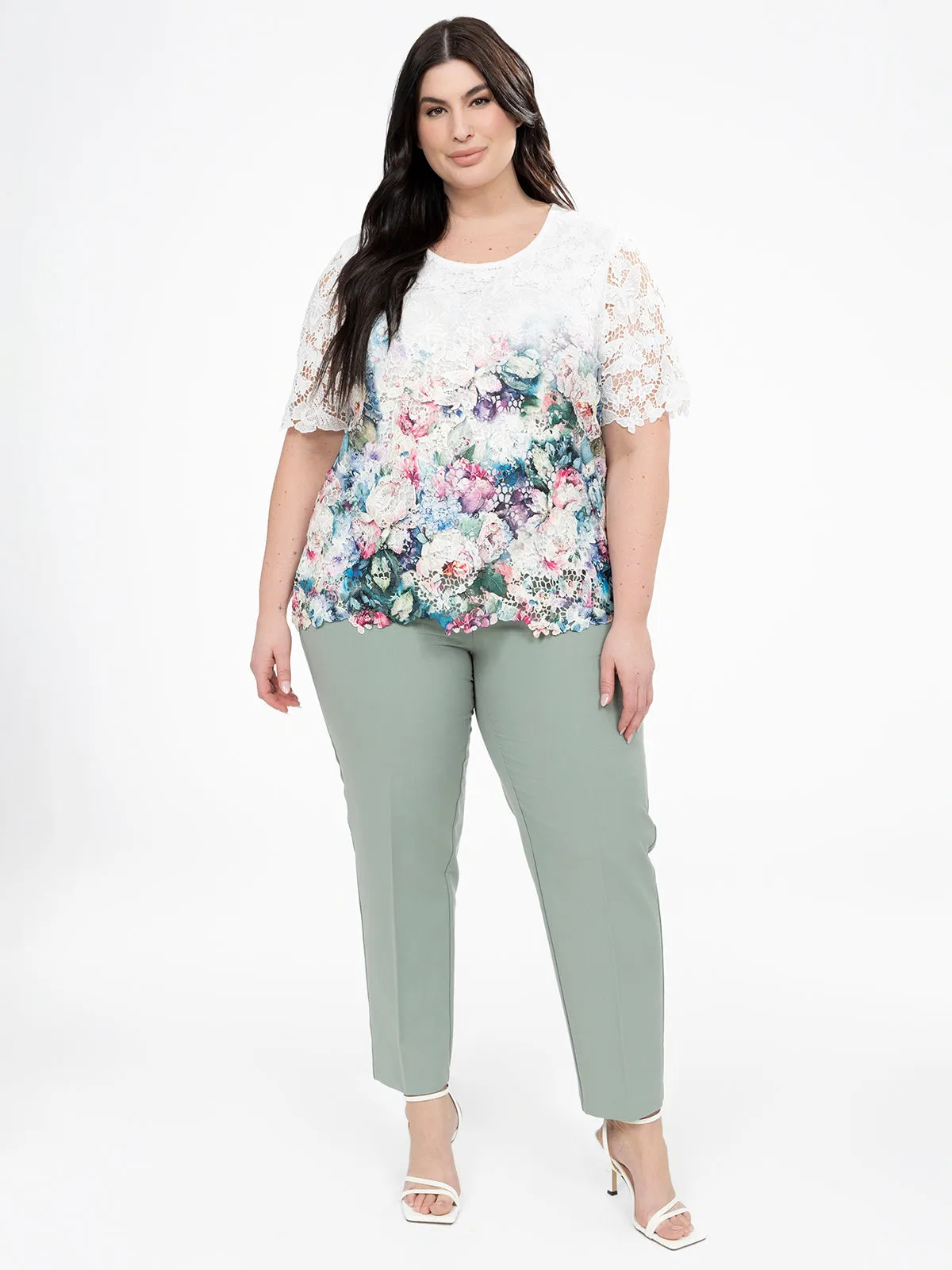 Short-sleeve semi-fitted t-shirt sold by Claire France product image thumbnail 2