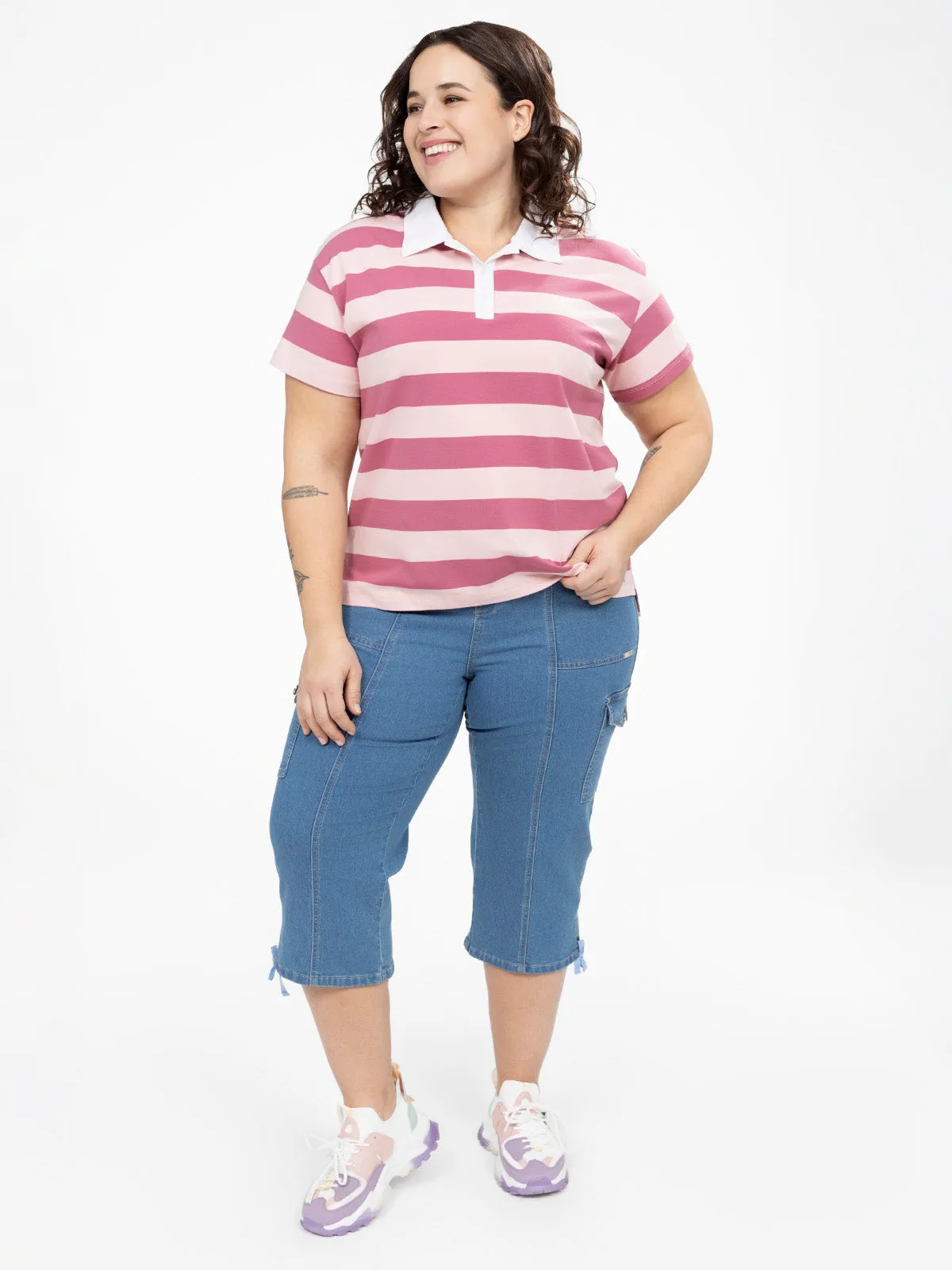 Loose short-sleeve t-shirt sold by Claire France