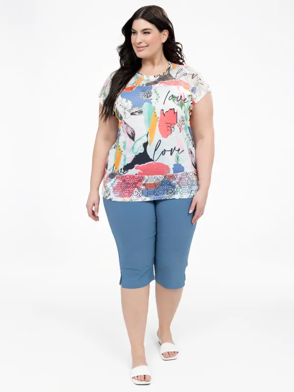 Loose short-sleeve t-shirt sold by Claire France