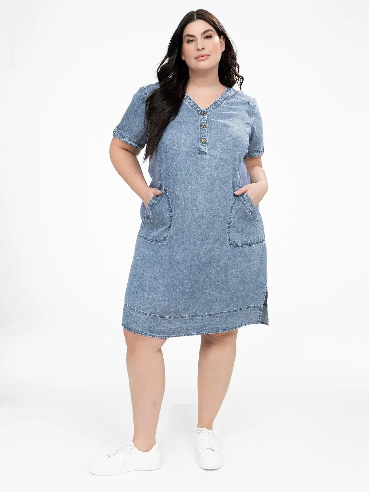 A line midi dress sold by Claire France