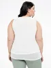 Sleeveless semi-fitted tunic sold by Claire France