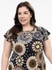 A line maxi knit dress sold by Claire France