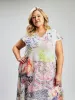 Flared midi knit dress sold by Claire France