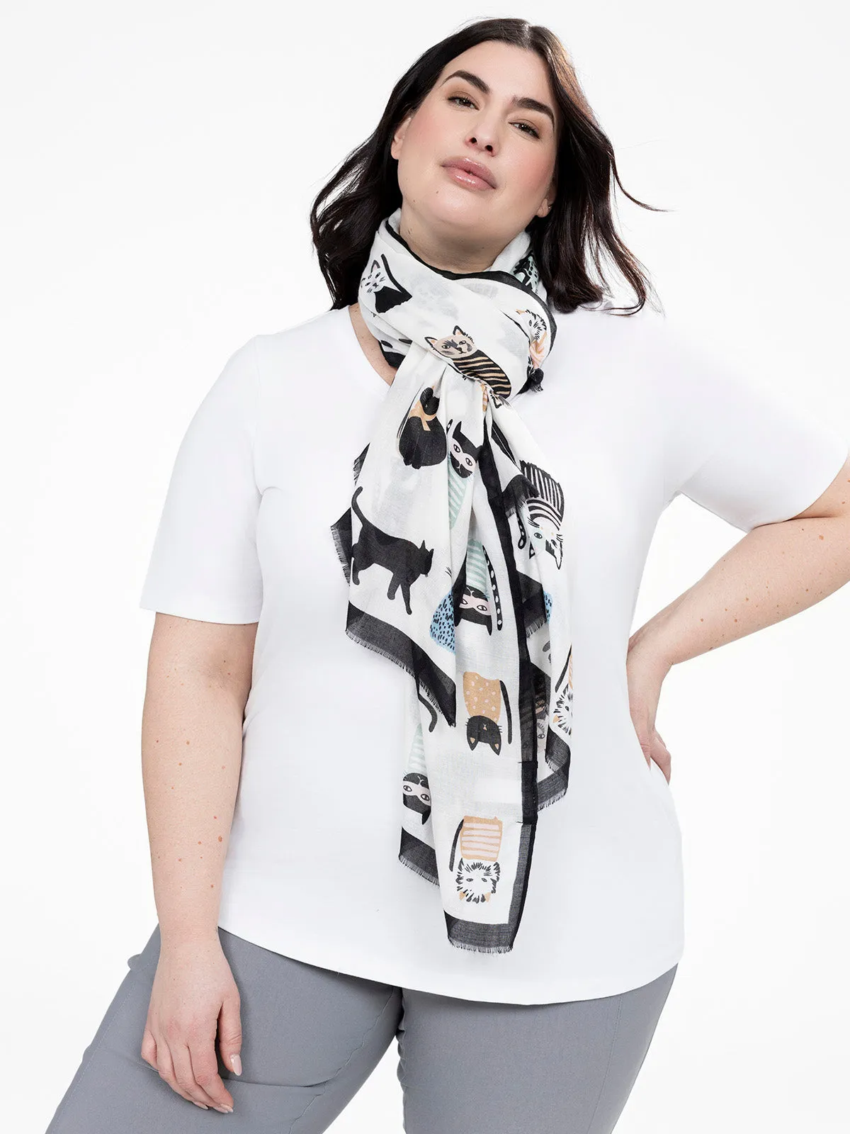 Scarf sold by Claire France