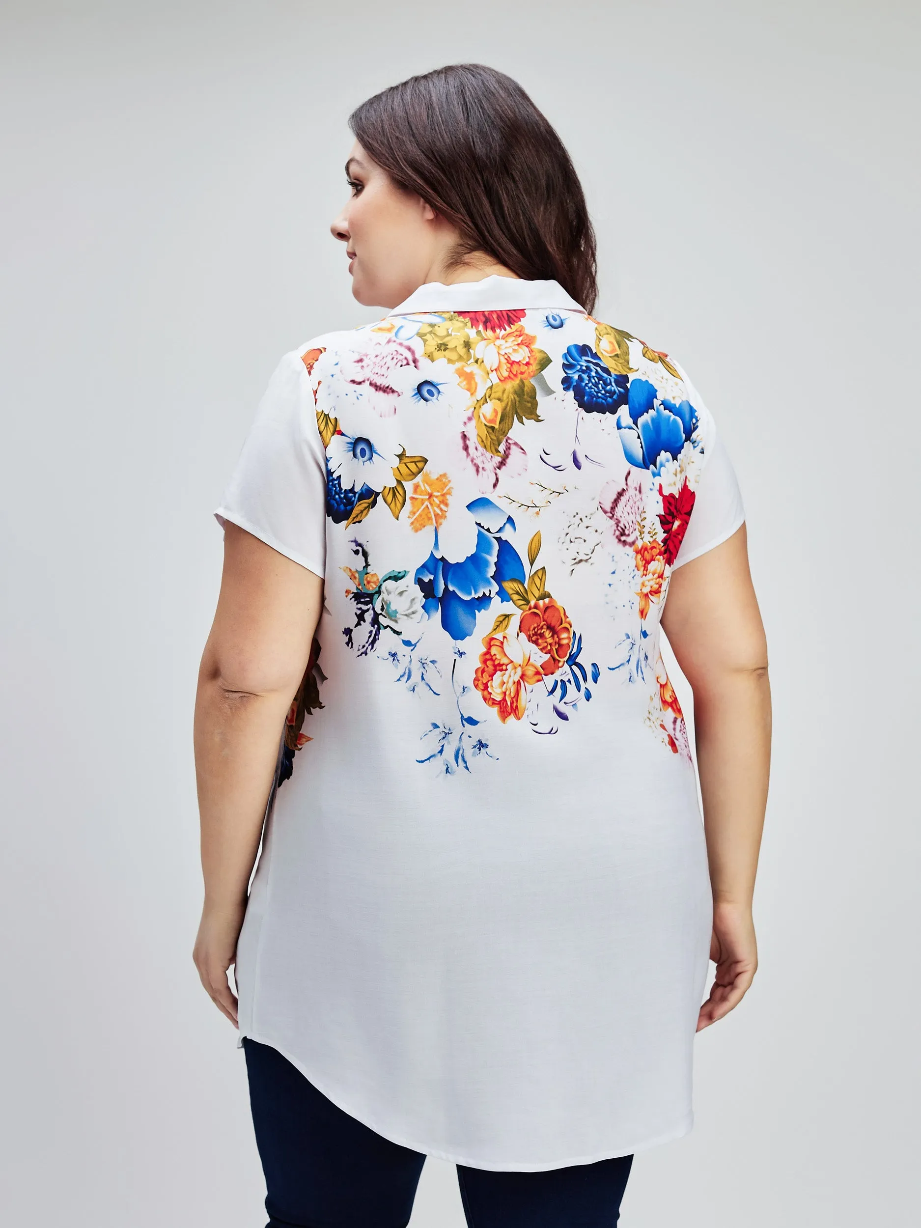 Short sleeve blouse sold by Claire France product image thumbnail 3