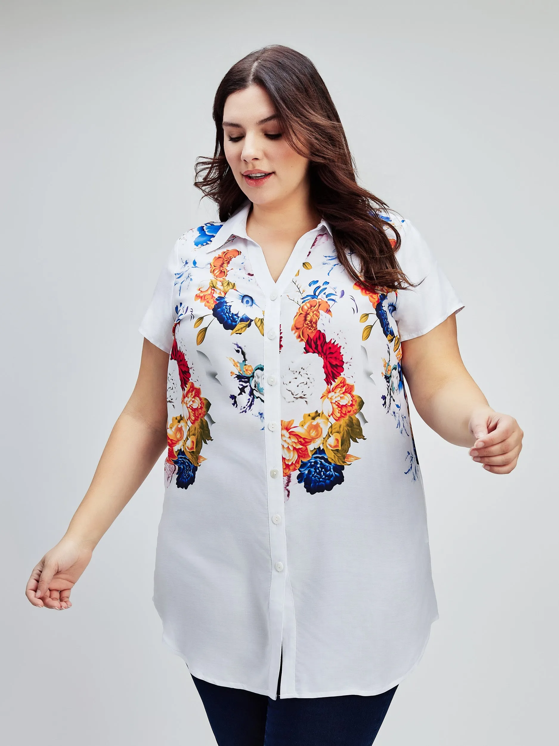 Short sleeve blouse sold by Claire France product image thumbnail 2