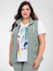 Sleeveless blazer sold by Claire France