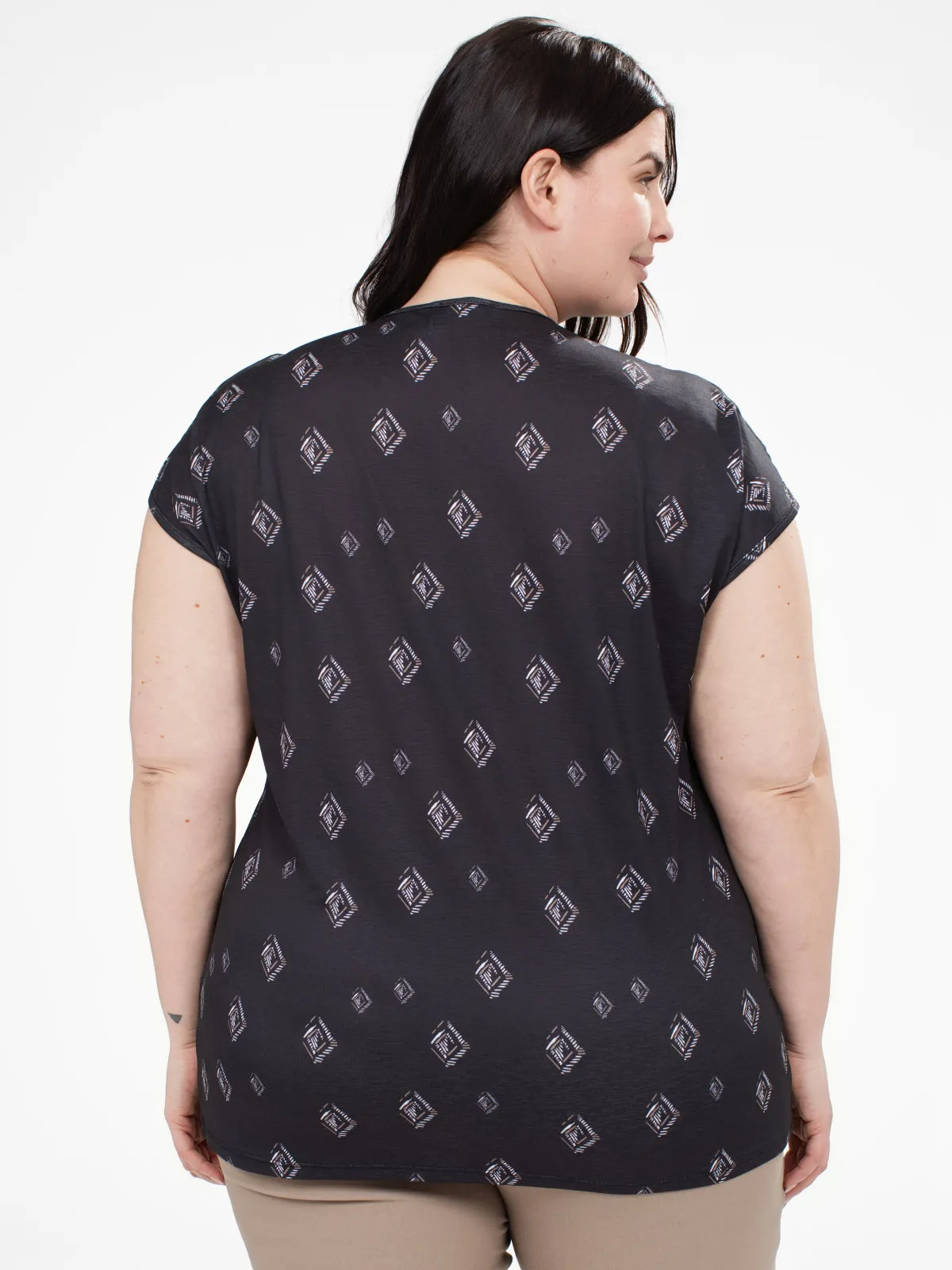 Loose short-sleeve t-shirt sold by Claire France product image thumbnail 3