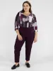 Straight fitted pull-on pant - Petite sold by Claire France