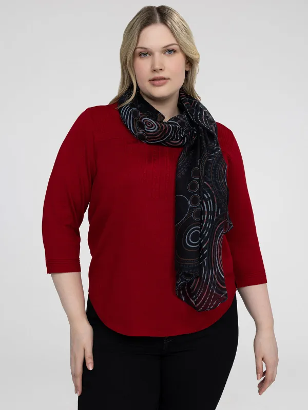 Scarf sold by Claire France