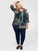 3/4-sleeve loose blouse sold by Claire France