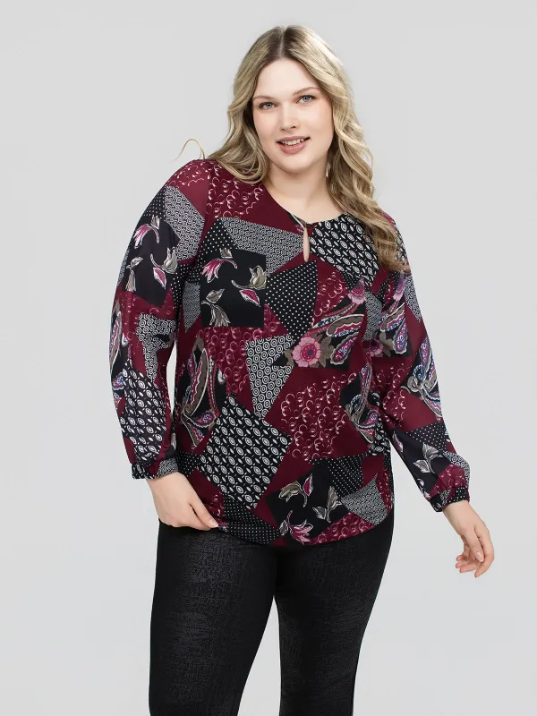 Long-sleeve semi-fitted t-shirt sold by Claire France