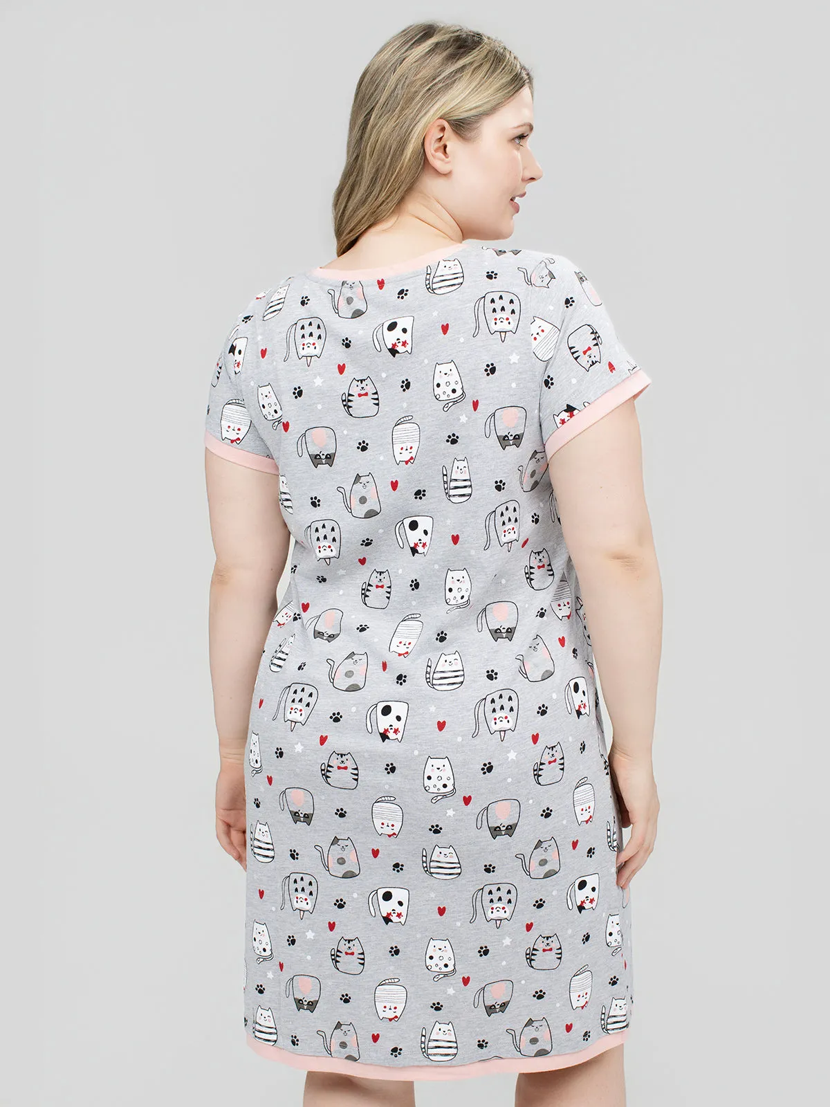 Straight nightgown sold by Claire France product image thumbnail 4