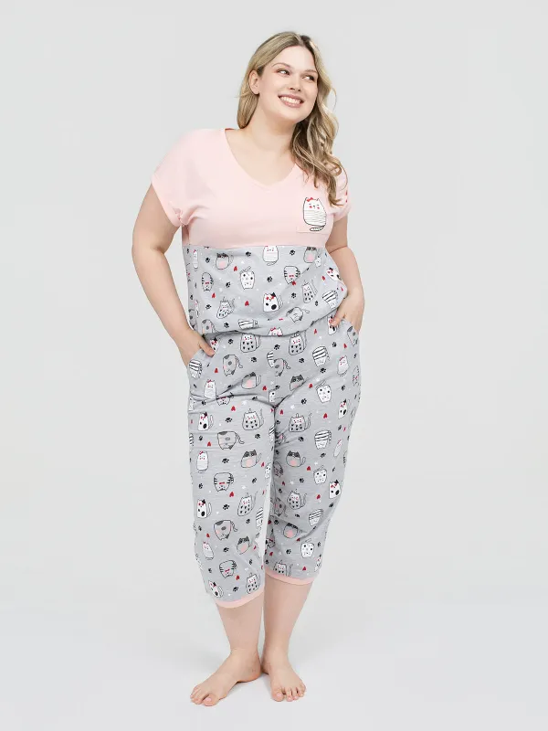 Pyjama capri sold by Claire France