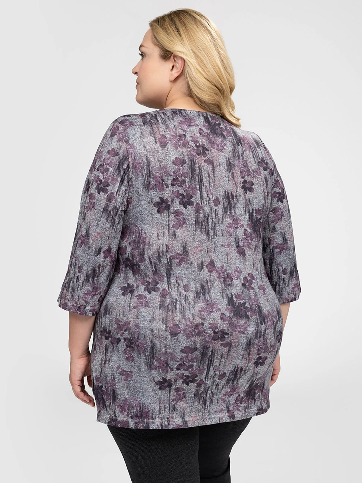 Long-sleeve knit tunic sold by Claire France product image thumbnail 3