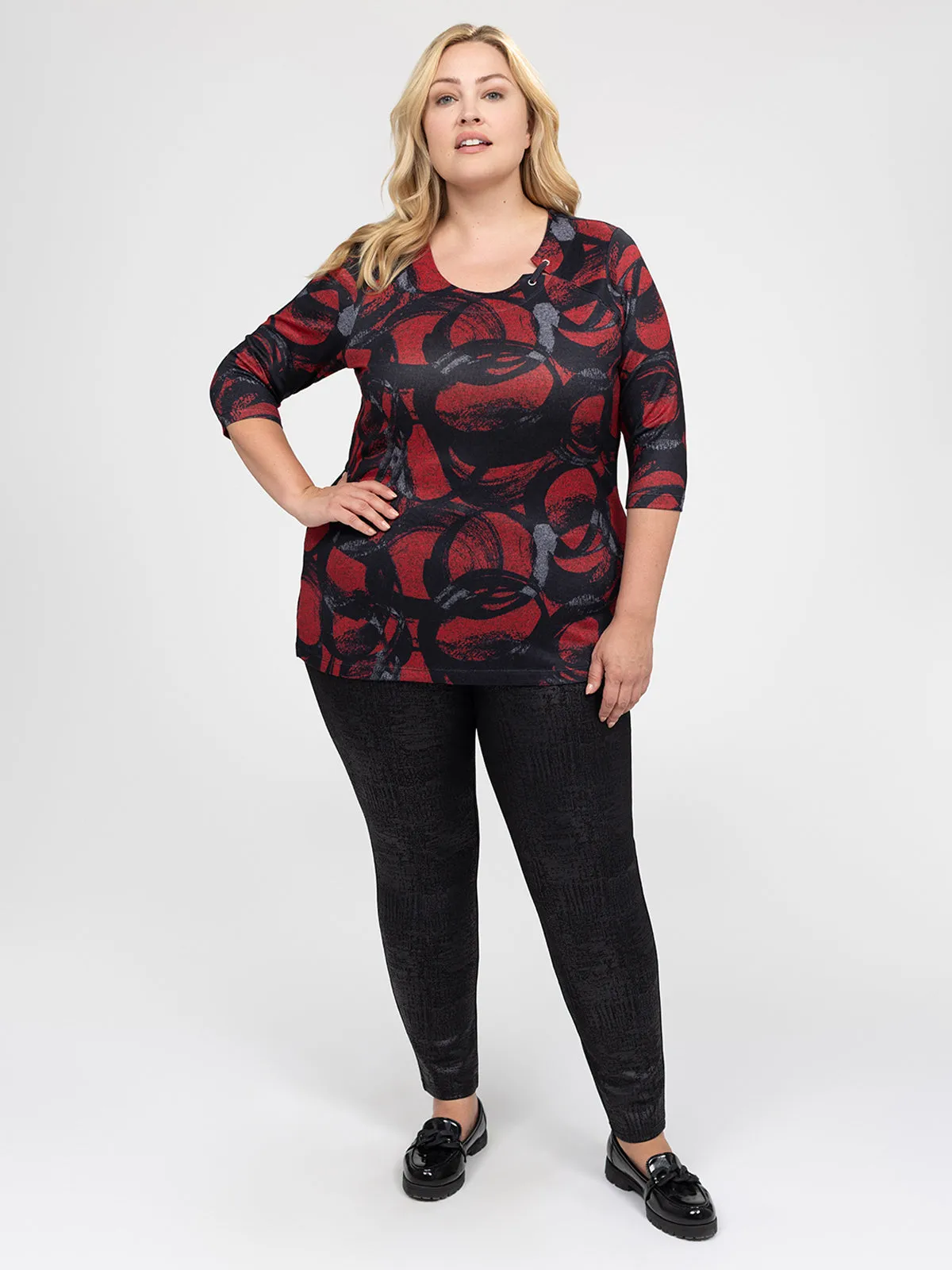 Long-sleeve knit tunic sold by Claire France product image thumbnail 2