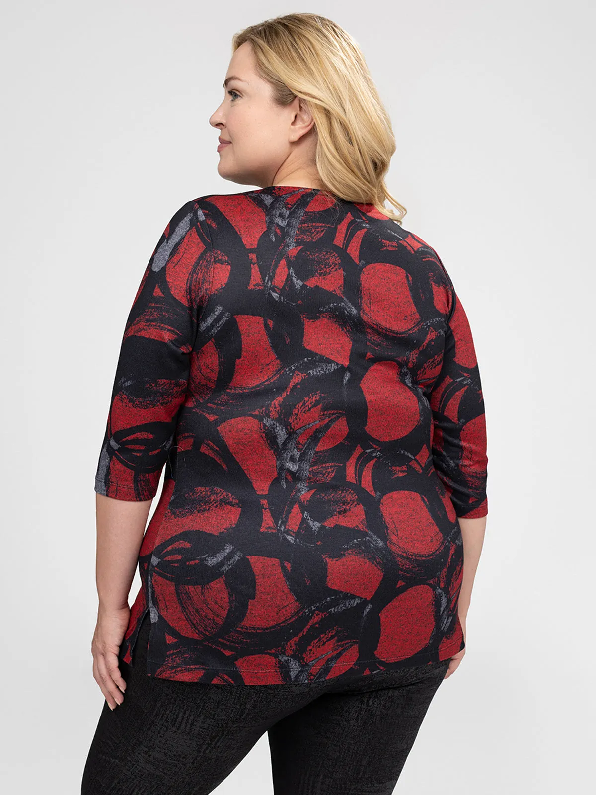 Long-sleeve knit tunic sold by Claire France product image thumbnail 3