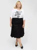 3/4-sleeve semi-fitted t-shirt sold by Claire France