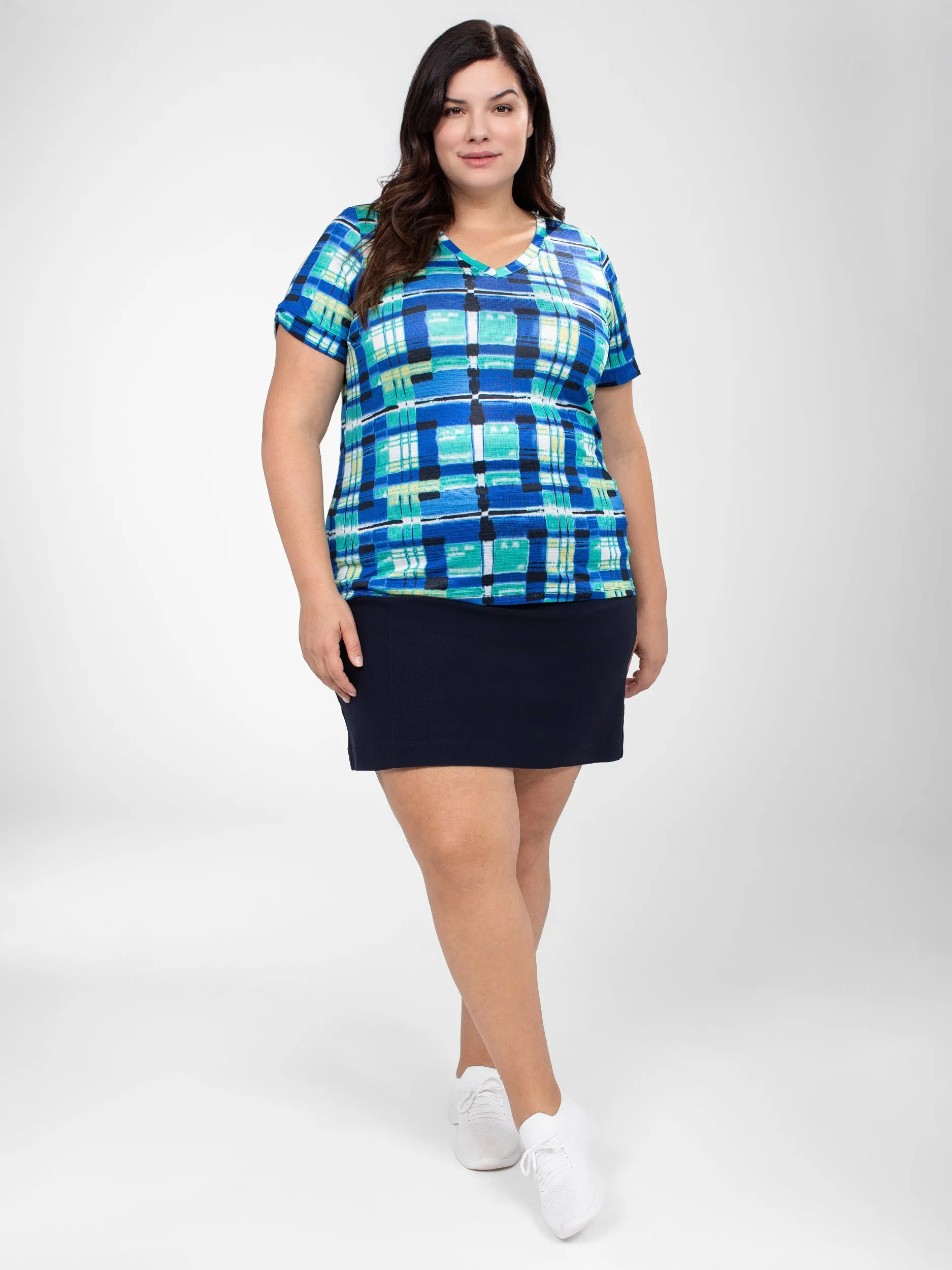 Short-sleeve semi-fitted t-shirt sold by Claire France product image thumbnail 2