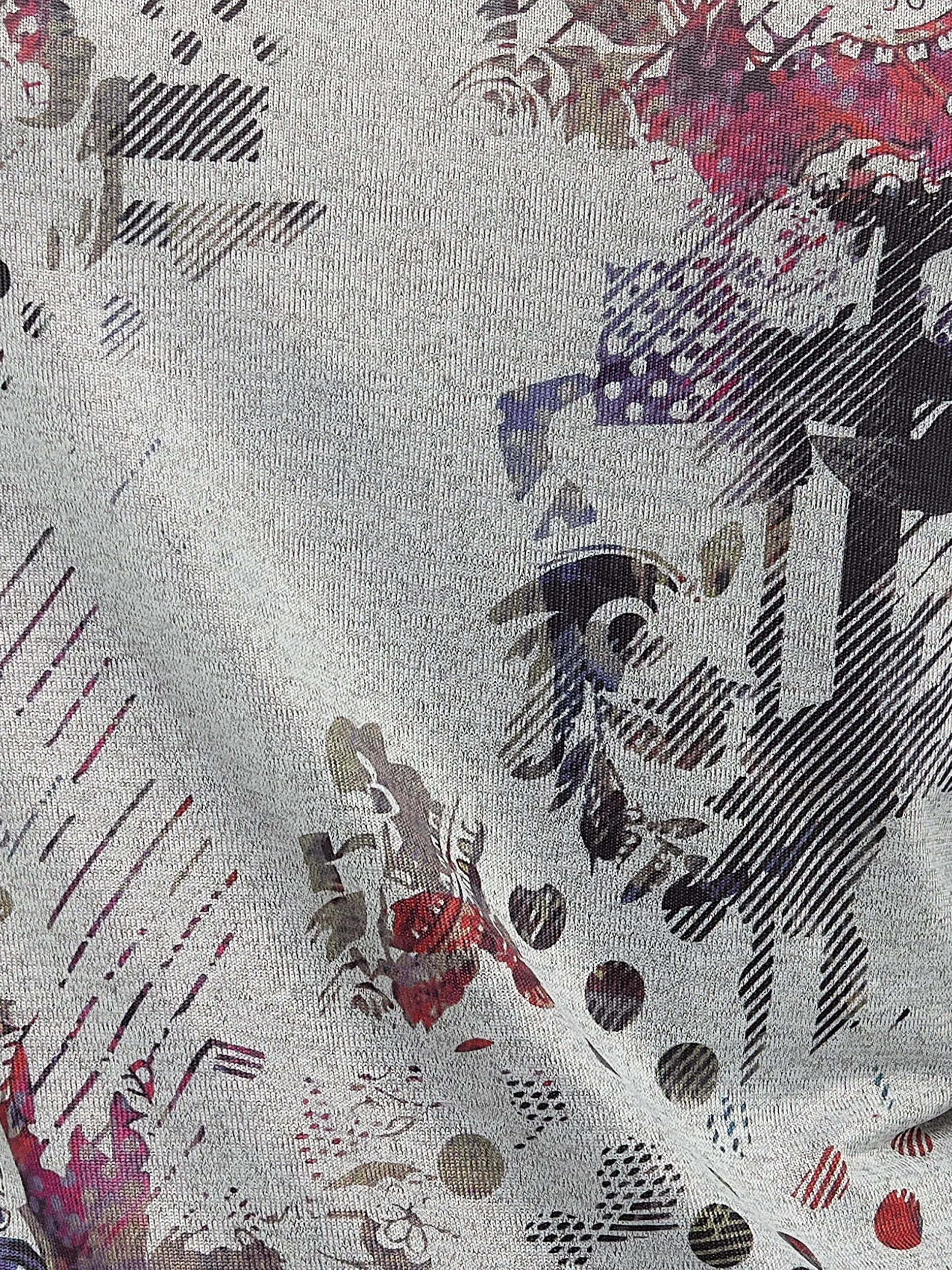 3/4-sleeve semi-fitted t-shirt sold by Claire France product image thumbnail 4