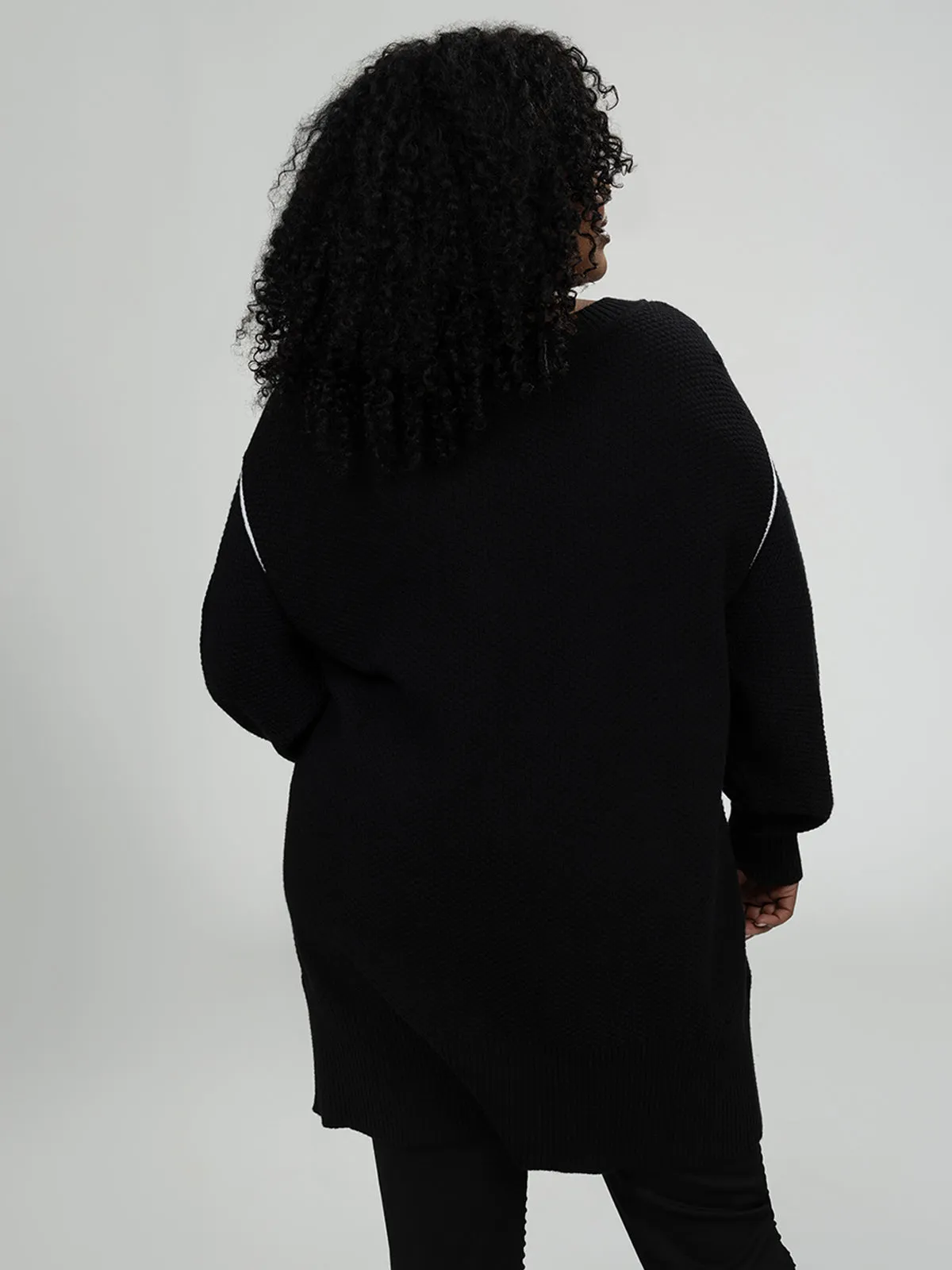 Semi-fitted sweater cardigan sold by Claire France product image thumbnail 4