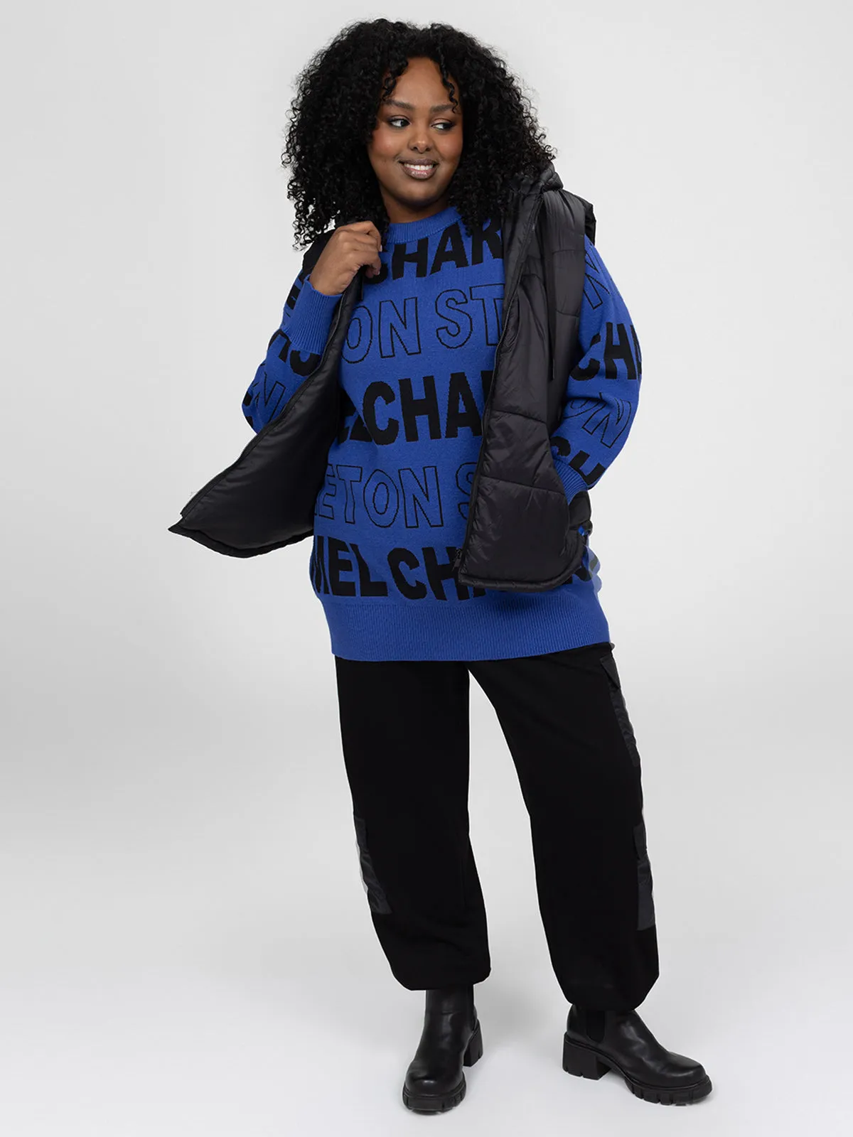 Loose lounge vest sold by Claire France product image thumbnail 4