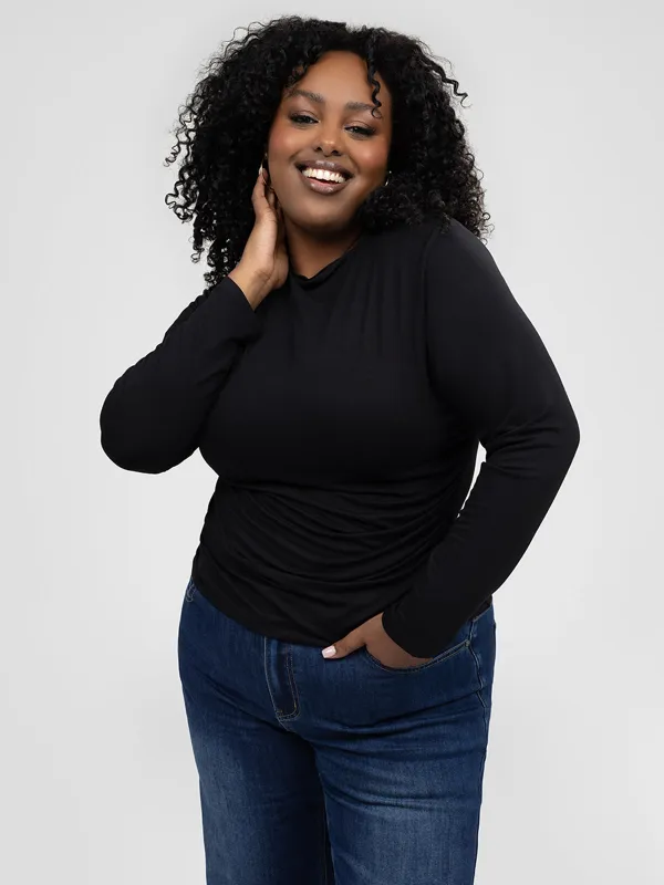 Long-sleeves fitted t-shirt sold by Claire France