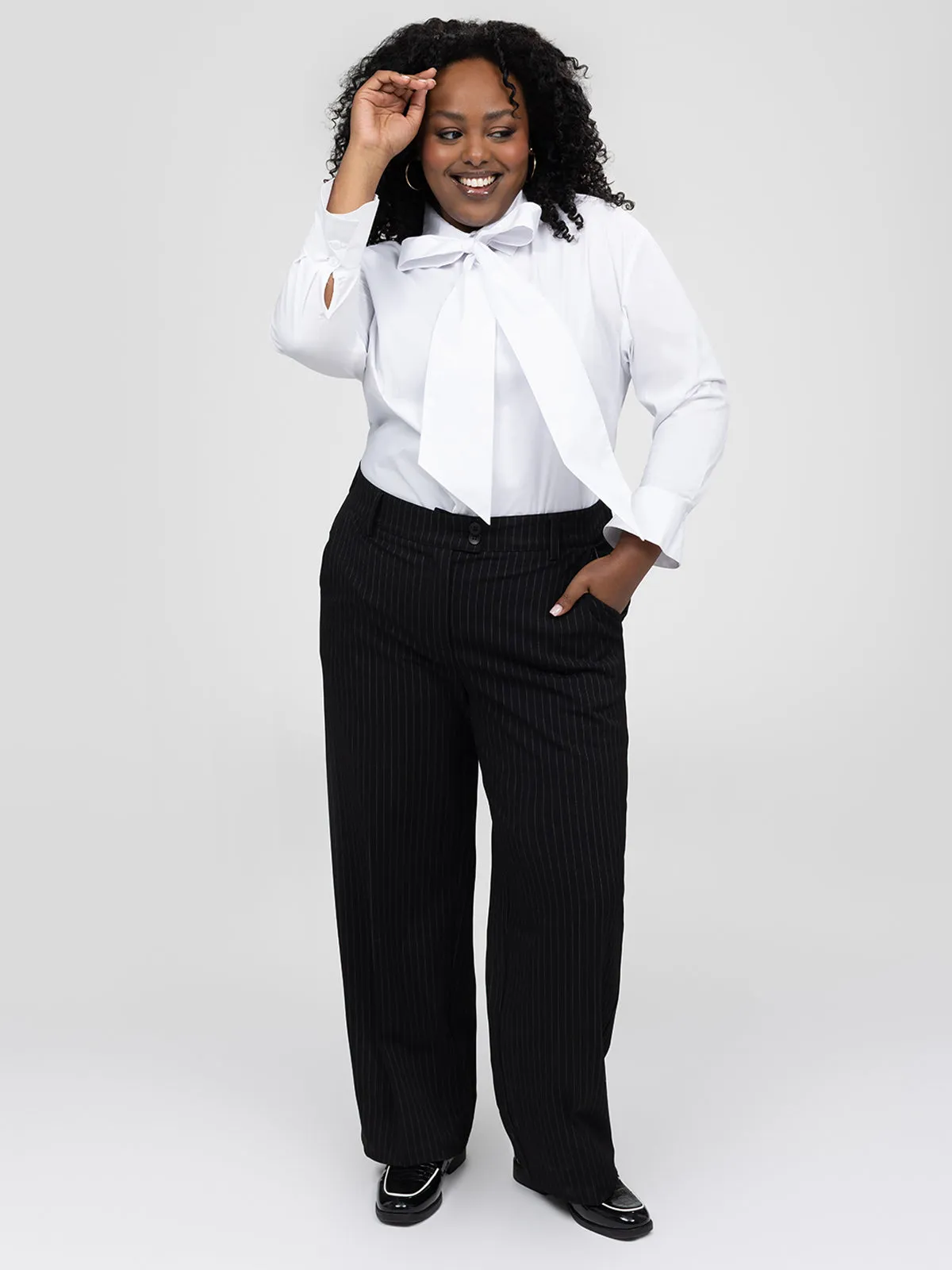 Long sleeve loose blouse sold by Claire France product image thumbnail 4