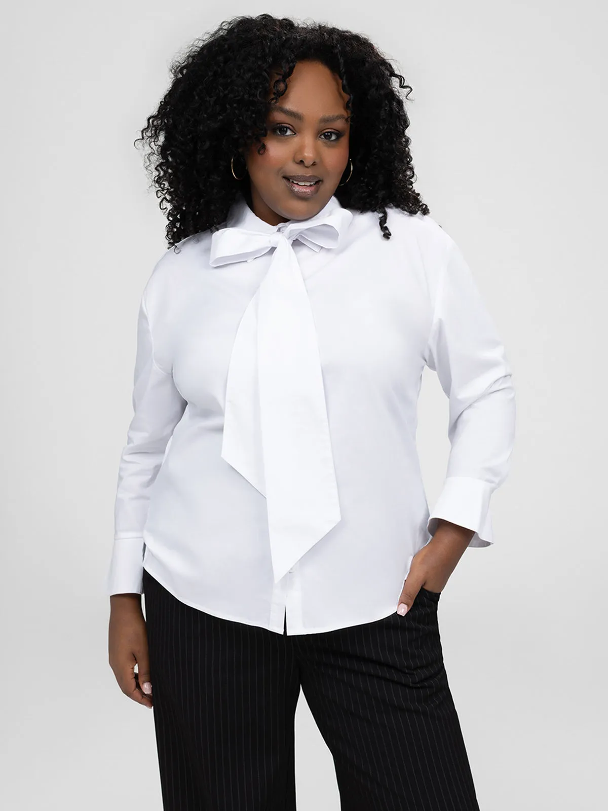 Long sleeve loose blouse sold by Claire France