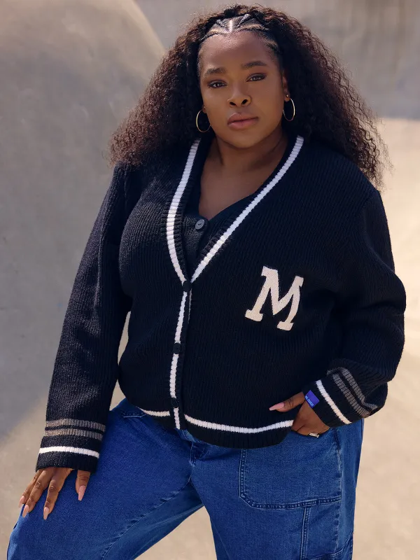 Long-sleeve sweater cardigan sold by Claire France