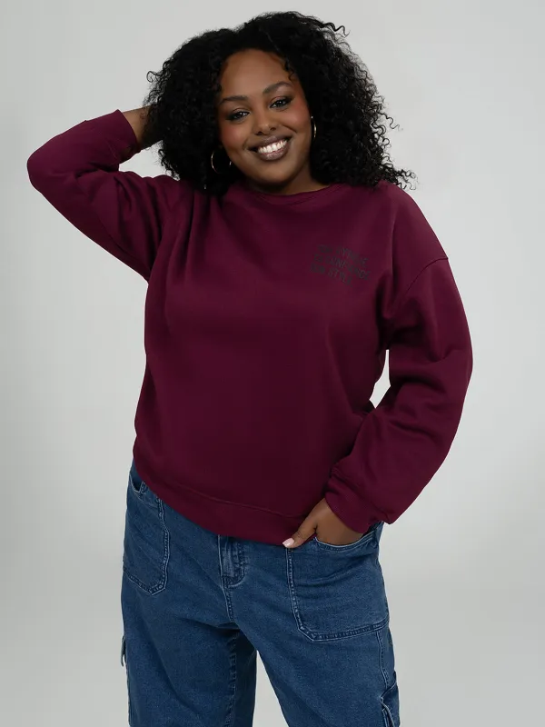 Long-sleeve loose fit t-shirt sold by Claire France