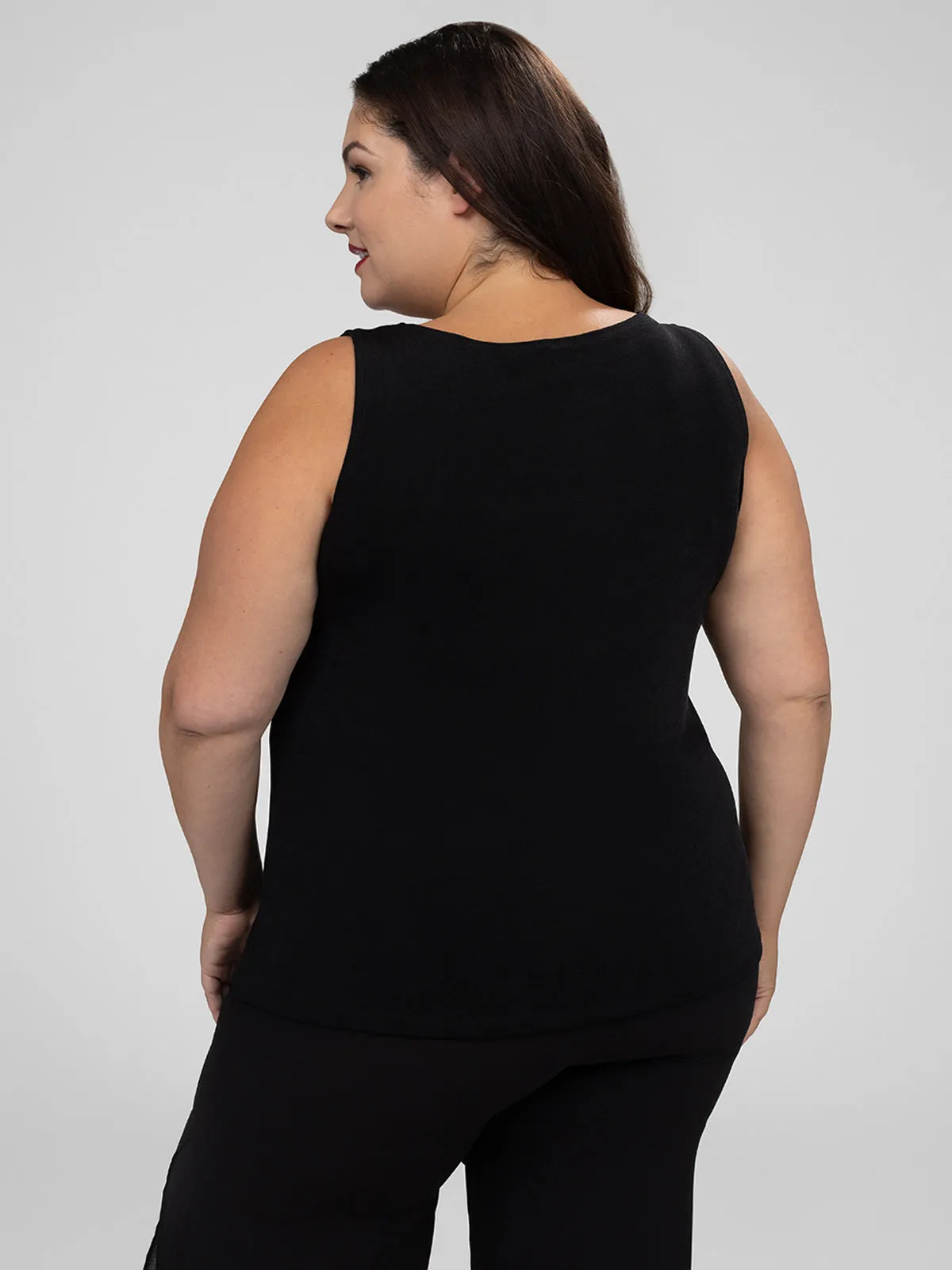 Semi-fitted tank top sold by Claire France product image thumbnail 4