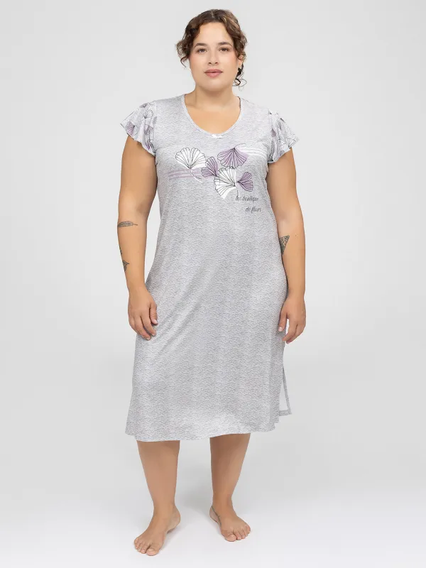 Straight nightgown sold by Claire France