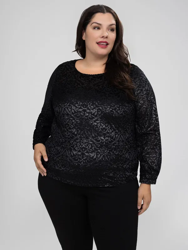 Long-sleeve loose fit t-shirt sold by Claire France