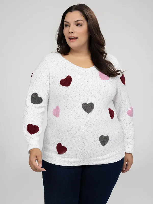 Long-sleeve pullover sweater sold by Claire France