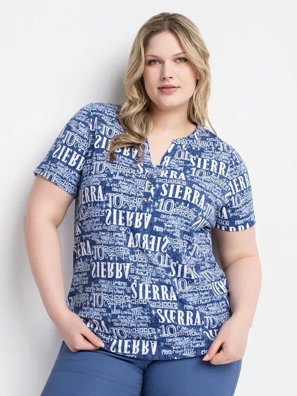 Short-sleeve t-shirt made by Claire France