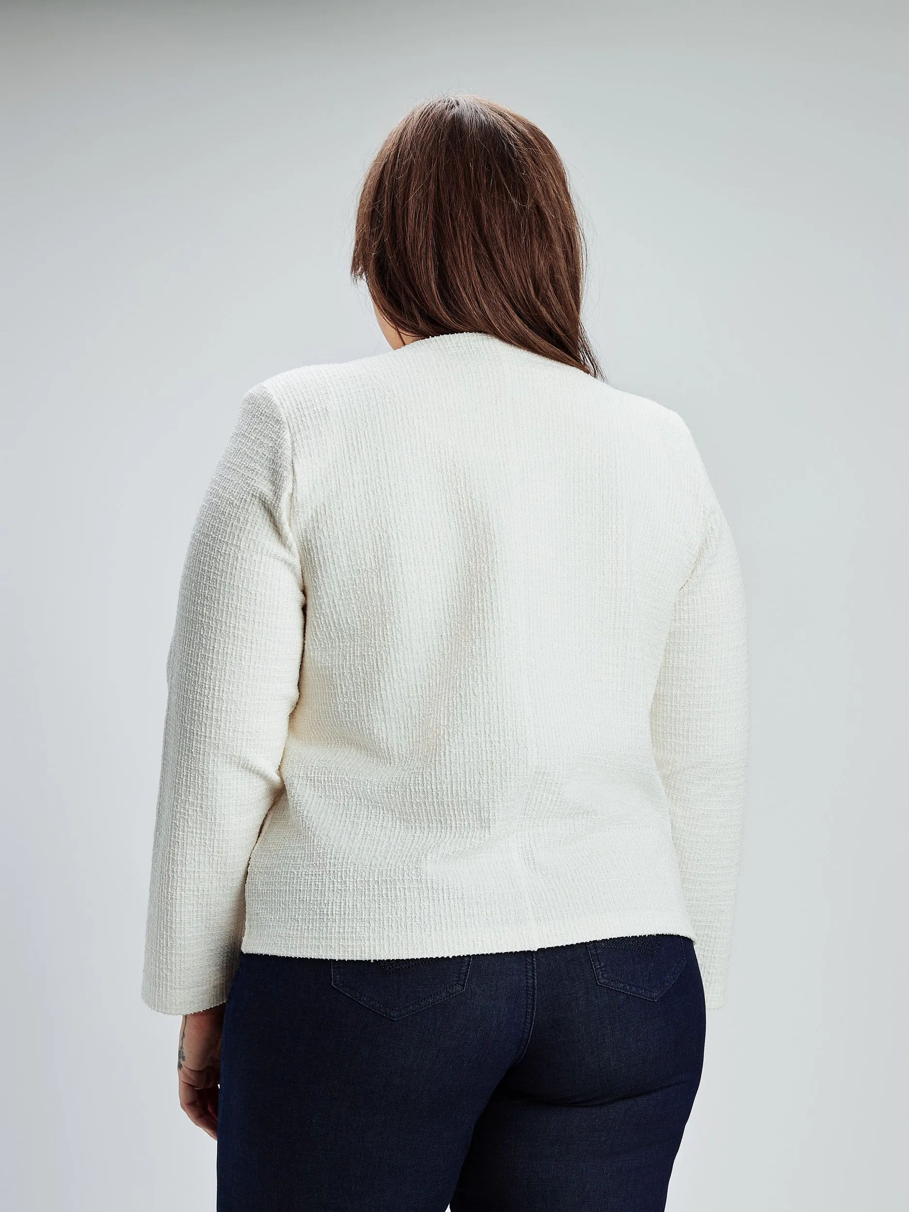 Knit jacket sold by Claire France product image thumbnail 3