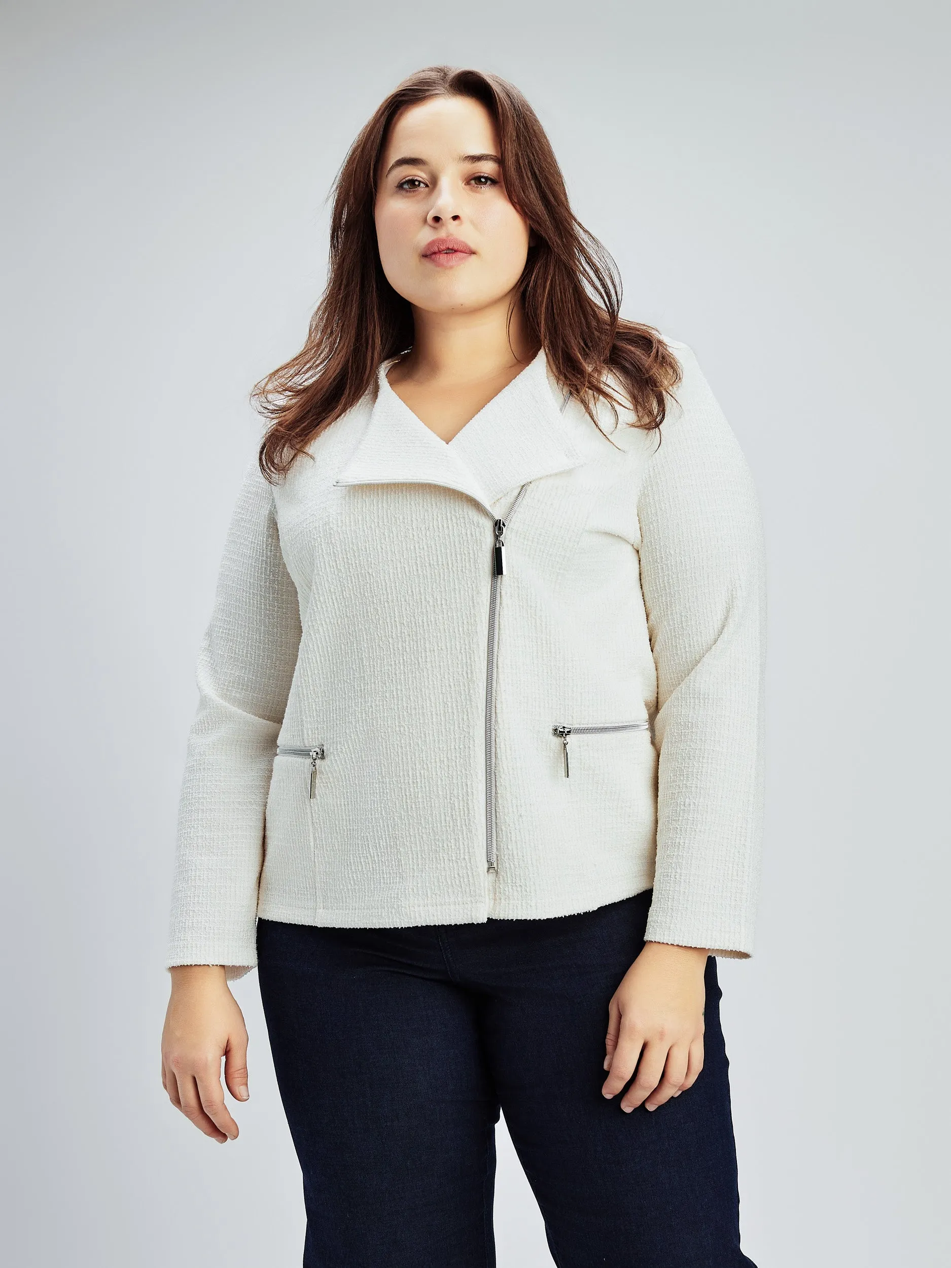 Knit jacket sold by Claire France product image thumbnail 2