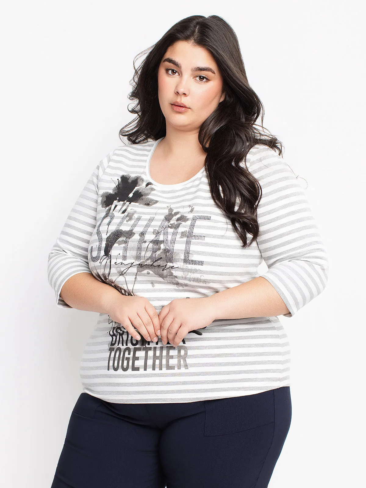 3/4-sleeve t-shirt sold by Claire France