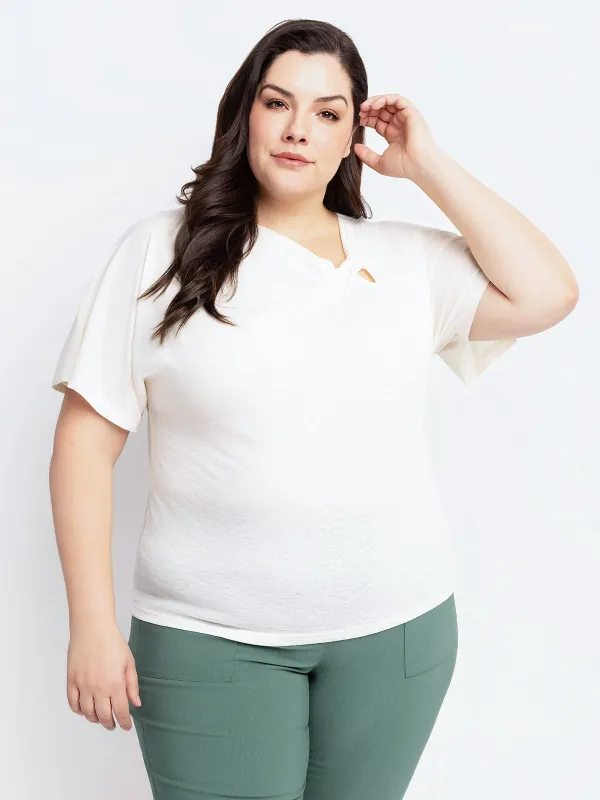 Short-sleeve t-shirt made by Claire France