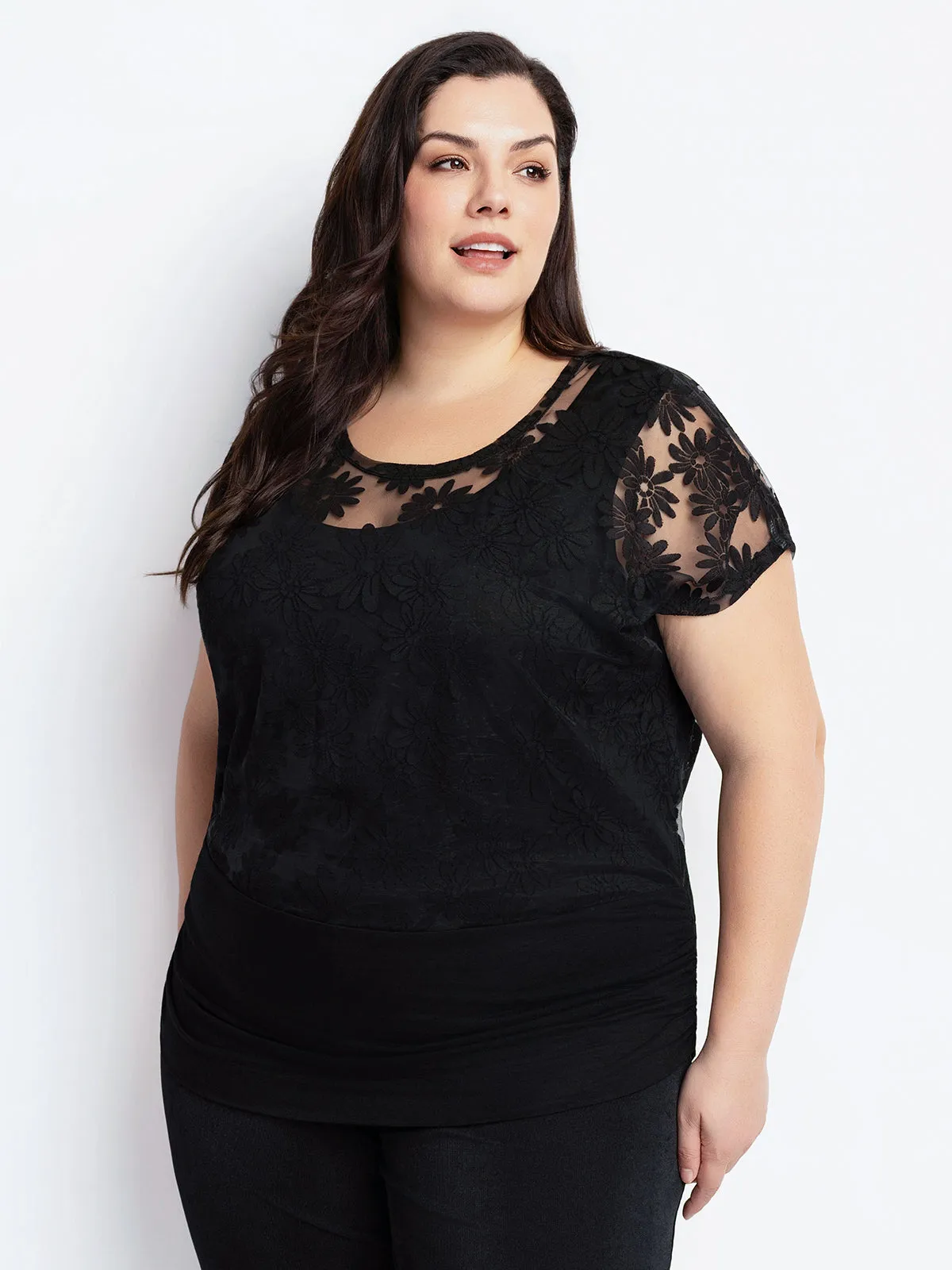 Loose short-sleeve t-shirt sold by Claire France product image thumbnail 5