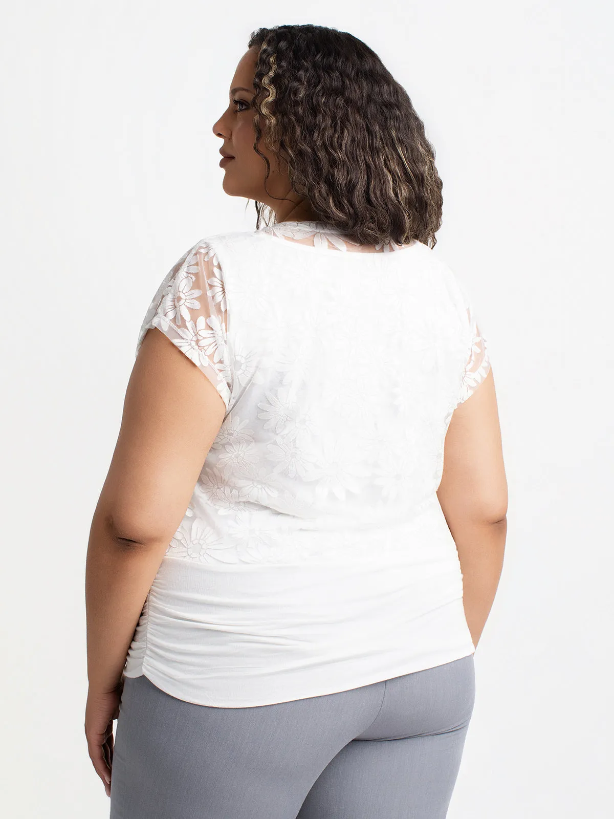 Loose short-sleeve t-shirt sold by Claire France product image thumbnail 3