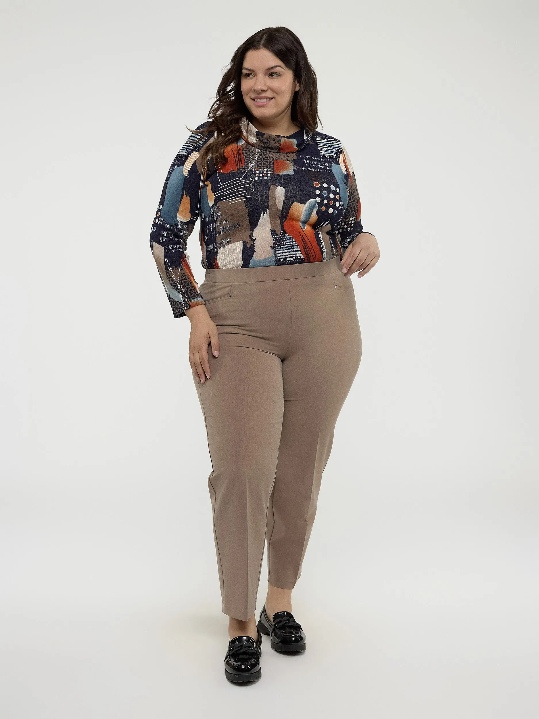 Straight pull-on dress pant - Petite sold by Claire France product image thumbnail 5