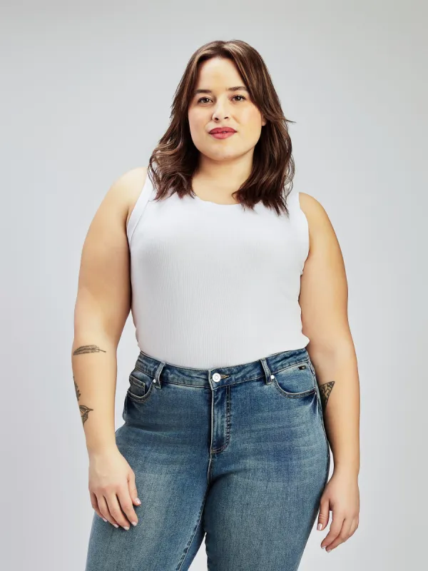 Fitted tank top sold by Claire France