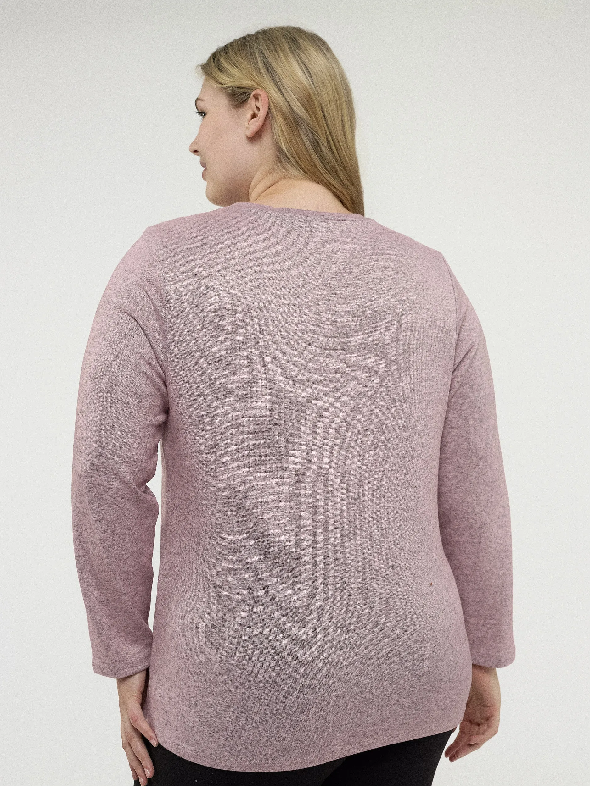 Long-sleeve semi-fitted t-shirt sold by Claire France product image thumbnail 3