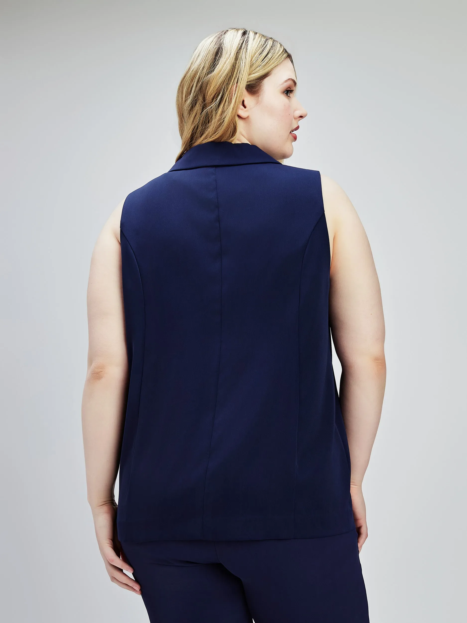 Sleeveless jacket sold by Claire France product image thumbnail 3