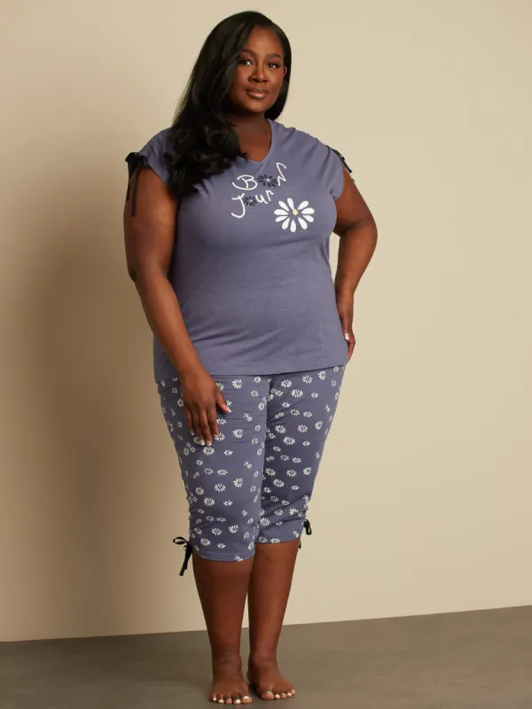 Pyjama capri sold by Claire France
