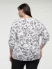 Long-sleeve semi-fitted blouse with buttons sold by Claire France